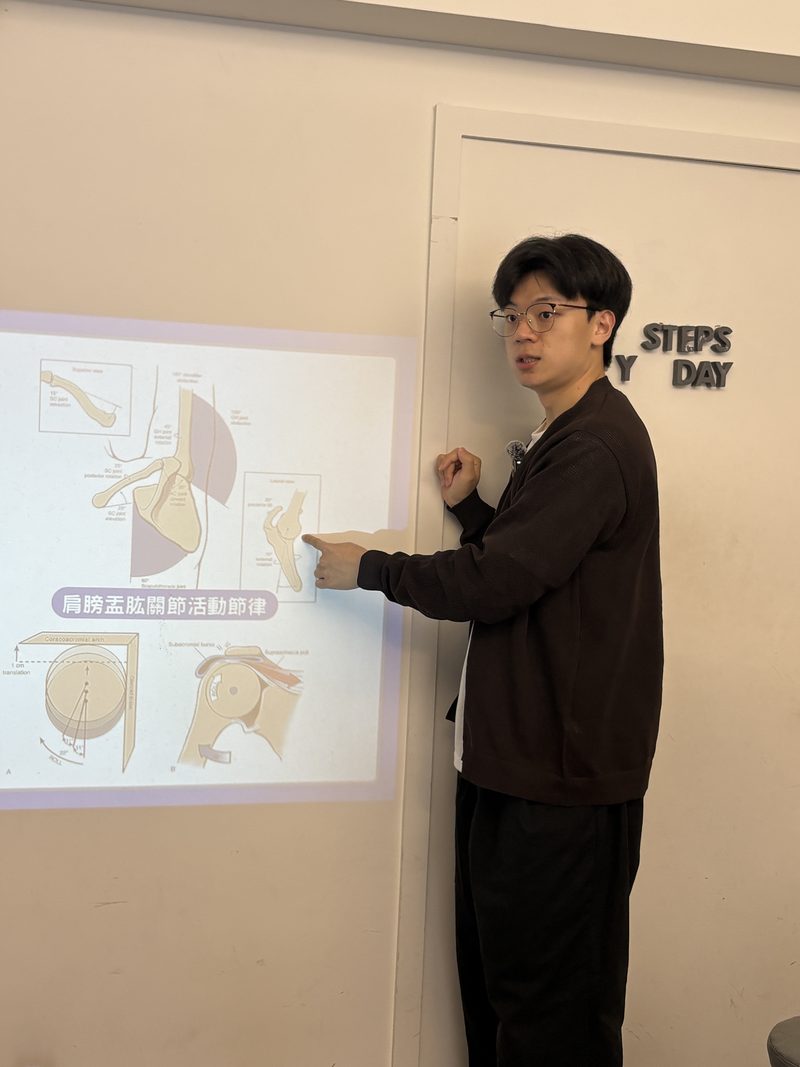老師白板講解解剖位置